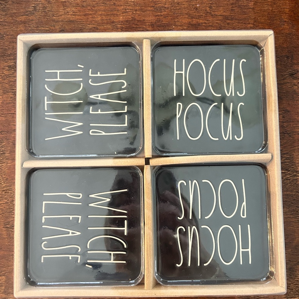 Rae Dunn Ceramic coasters